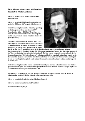 A preview of a PDF biography for Wasilewski, Wincenty